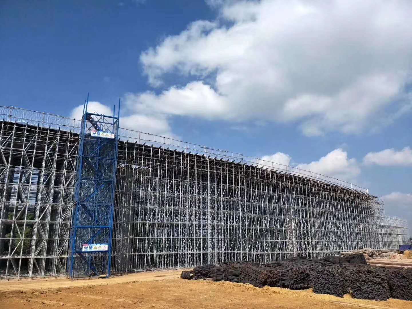 盤扣腳手架搭建周期短，經(jīng)濟(jì)效益好！